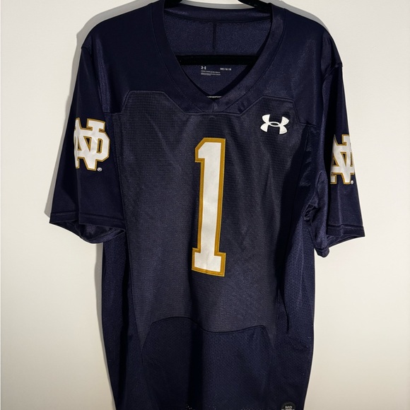 Notre Dame Stitched Football Jersey - Picture 1 of 5